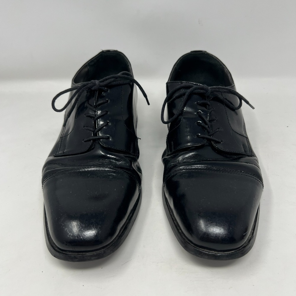 Alan Payne Men's Tie Oxford Shoes Round Toe Leather Size 9 XW - Picture 3 of 13